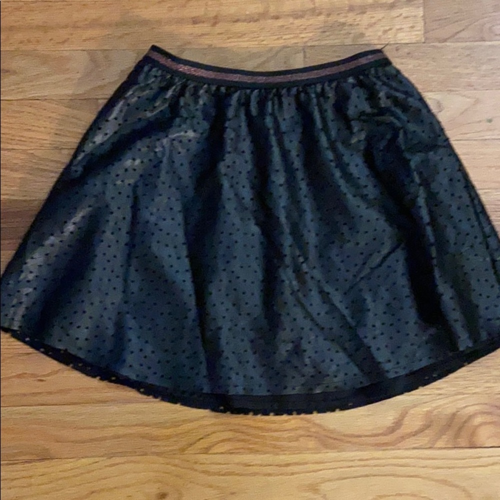 Black Star cut Skirt